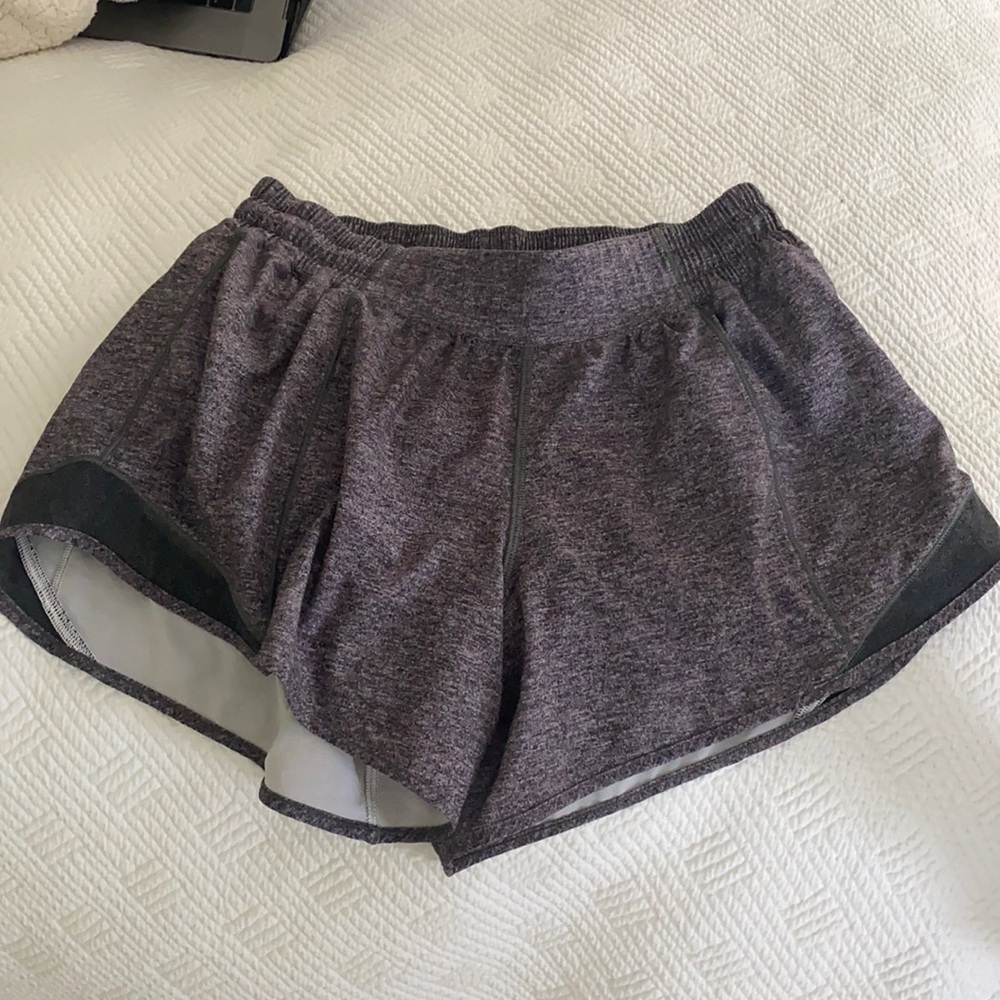 Grey lululemon shorts